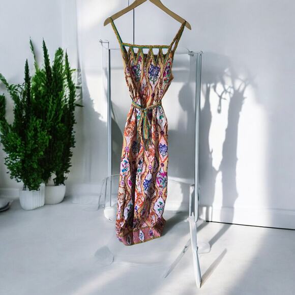 Ranna Gill Printed Jumpsuit - New XL - Picture 6 of 7